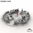 Tabletop Terrain Terrain Raided Camp