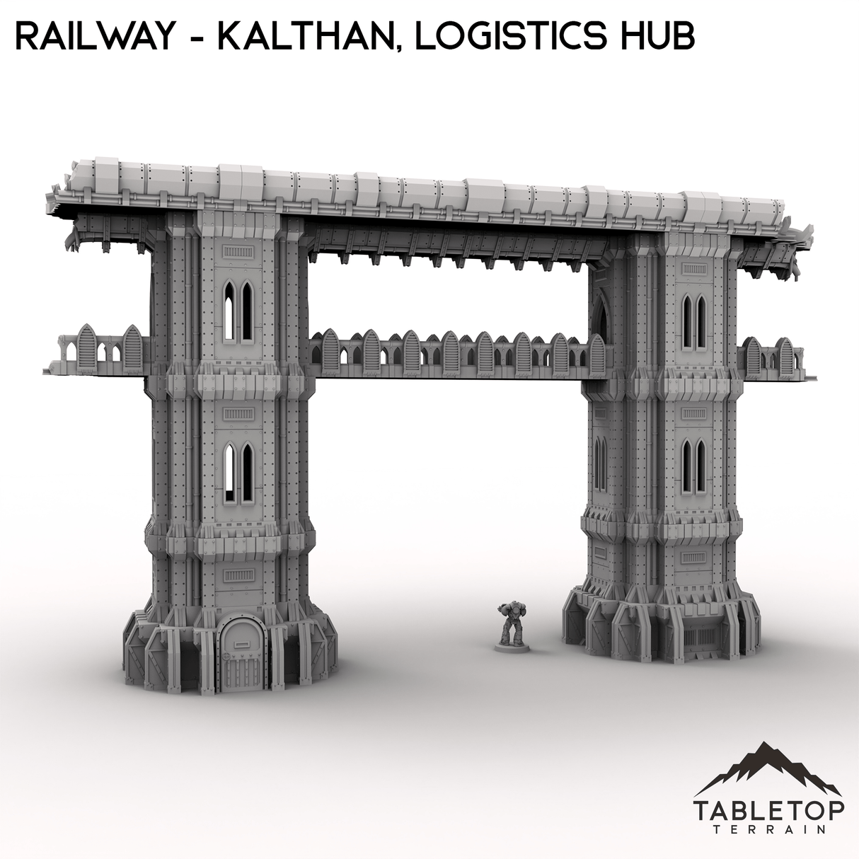 Tabletop Terrain Terrain Railway - Kalthan, Logistics Hub