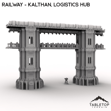 Tabletop Terrain Terrain Railway - Kalthan, Logistics Hub