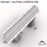 Tabletop Terrain Terrain Railway - Kalthan, Logistics Hub