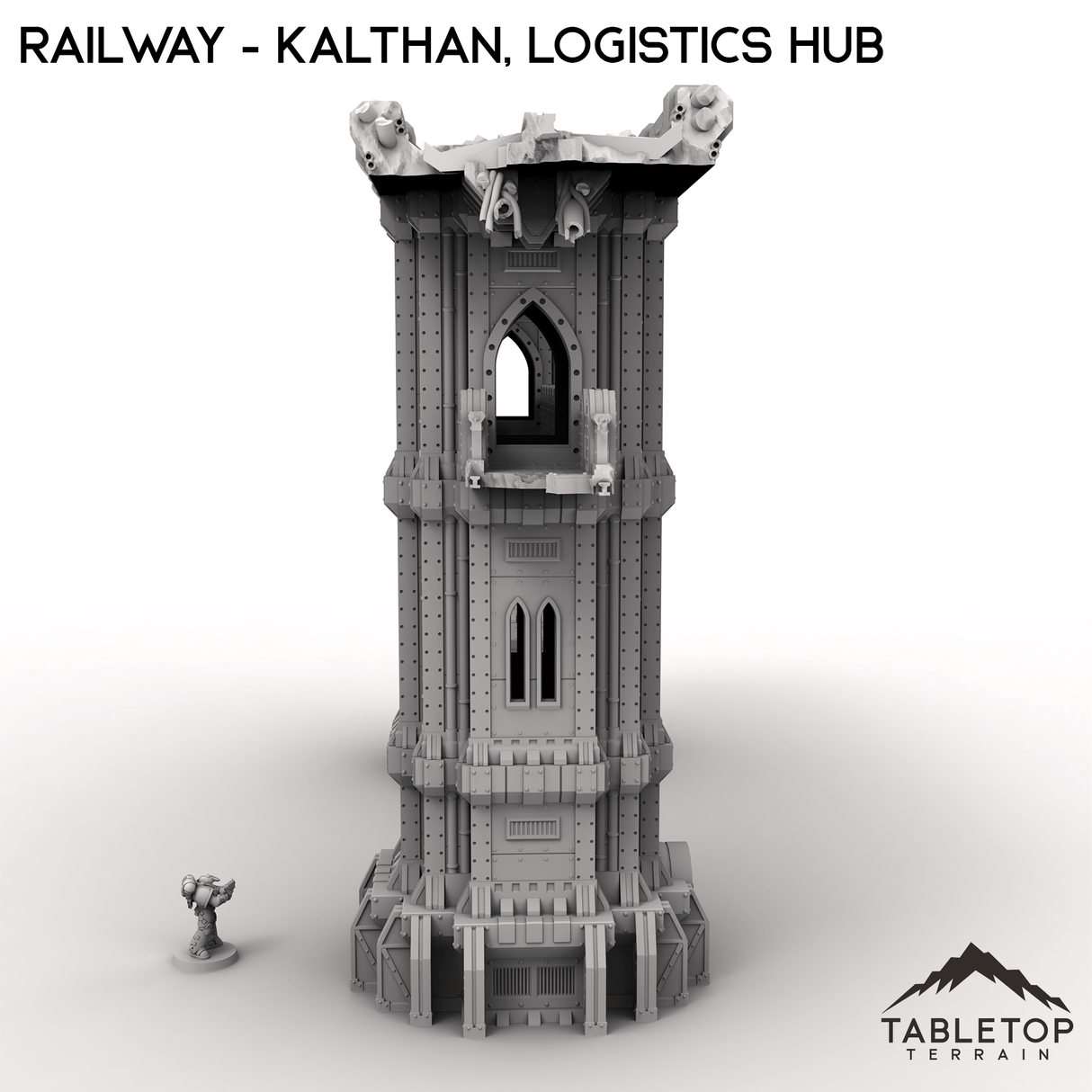 Tabletop Terrain Terrain Railway - Kalthan, Logistics Hub