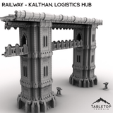 Tabletop Terrain Terrain Railway - Kalthan, Logistics Hub