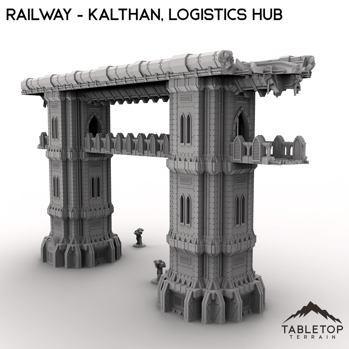 Tabletop Terrain Terrain Railway - Kalthan, Logistics Hub