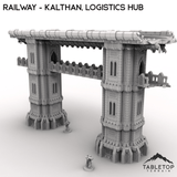 Tabletop Terrain Terrain Railway - Kalthan, Logistics Hub