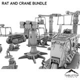 Tabletop Terrain Terrain Rat and Crane Bundle Set