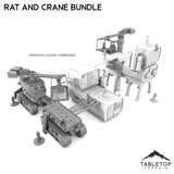 Tabletop Terrain Terrain Rat and Crane Bundle Set