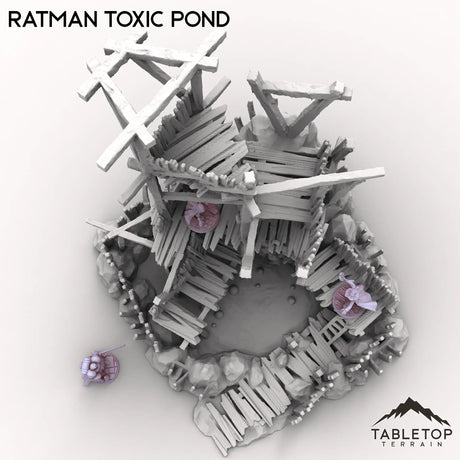 Tabletop Terrain Terrain Ratman Toxic Pond