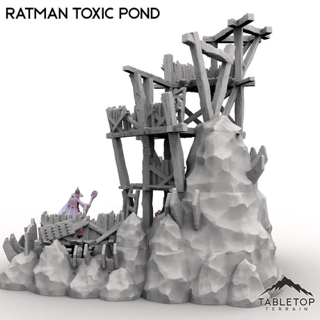 Tabletop Terrain Terrain Ratman Toxic Pond