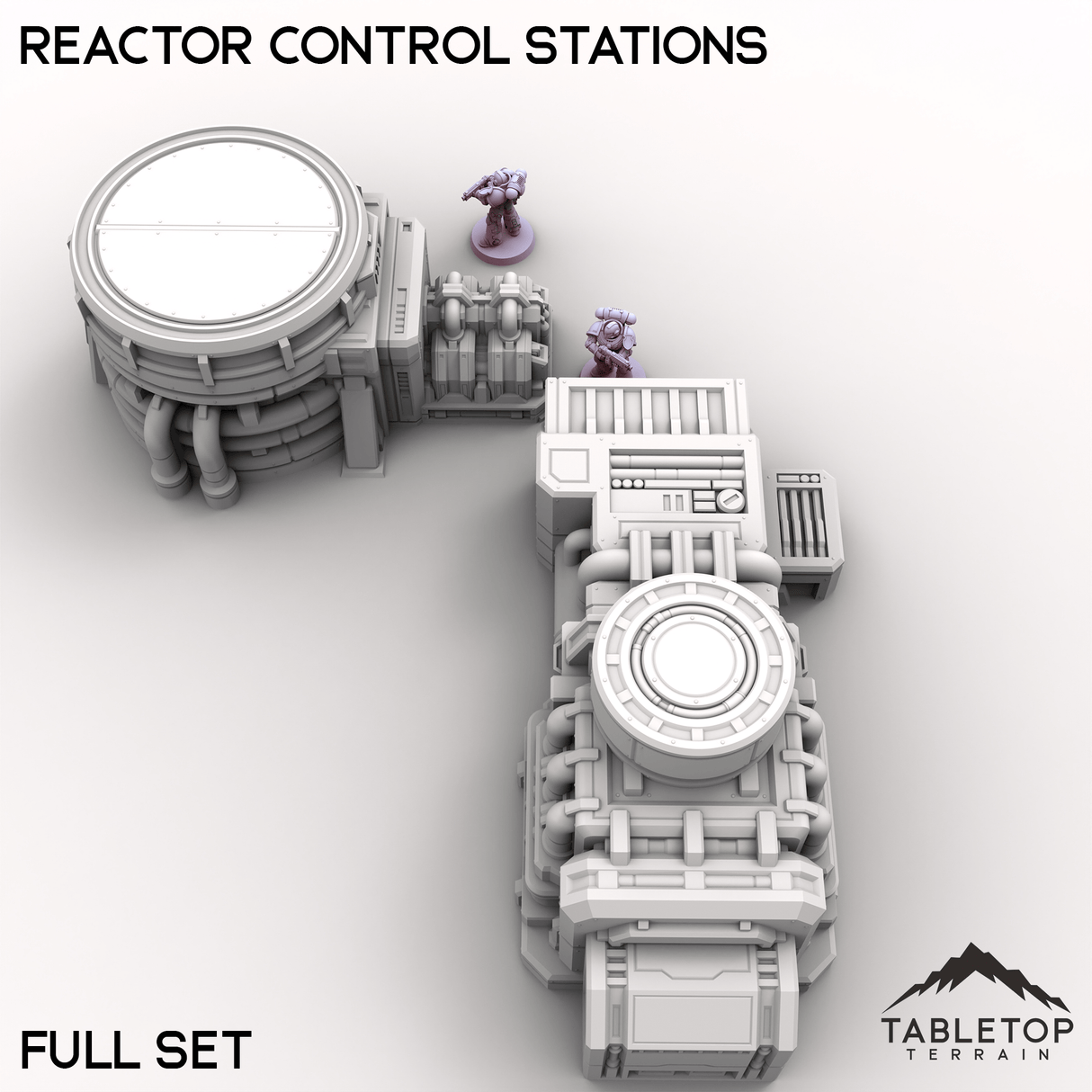 Tabletop Terrain Terrain Reactor Control Stations