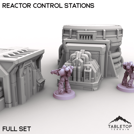 Tabletop Terrain Terrain Reactor Control Stations