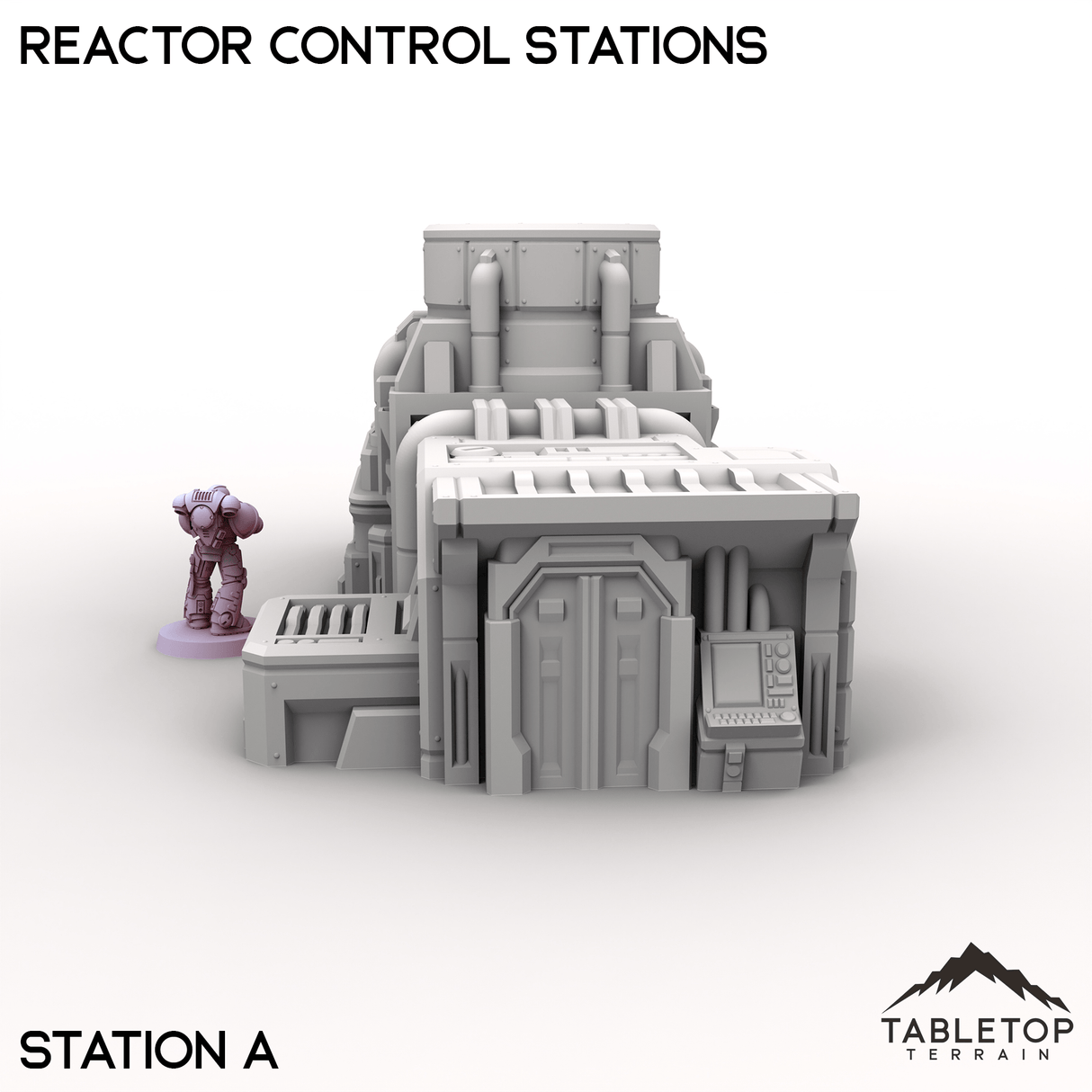 Tabletop Terrain Terrain Reactor Control Stations
