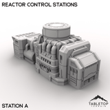 Tabletop Terrain Terrain Reactor Control Stations