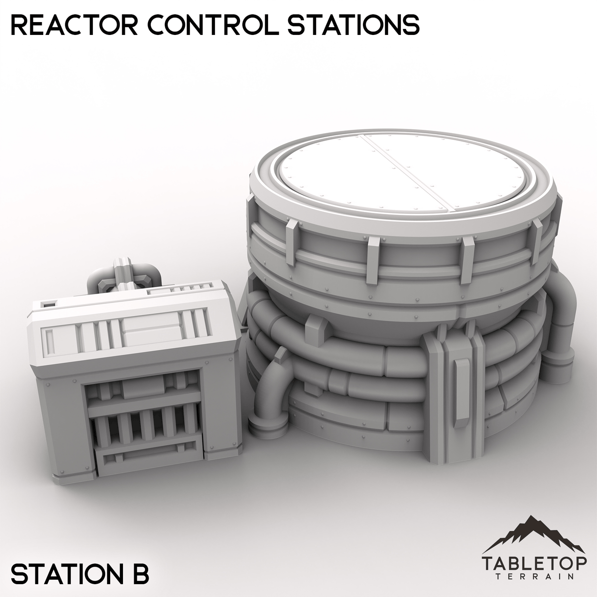 Tabletop Terrain Terrain Reactor Control Stations
