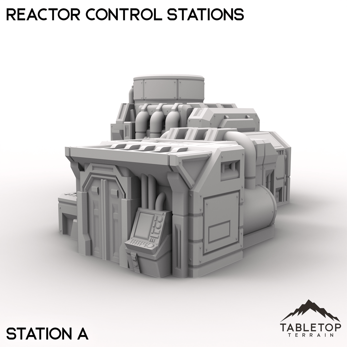 Tabletop Terrain Terrain Reactor Control Stations