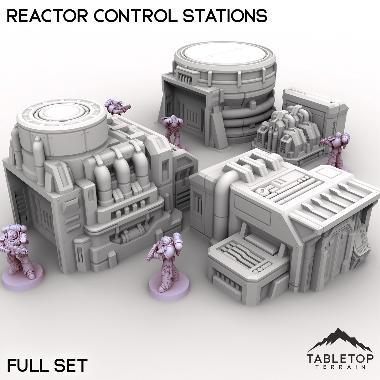 Tabletop Terrain Terrain Reactor Control Stations