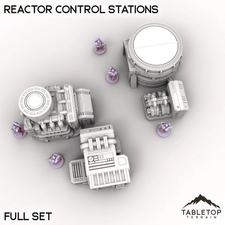 Tabletop Terrain Terrain Reactor Control Stations