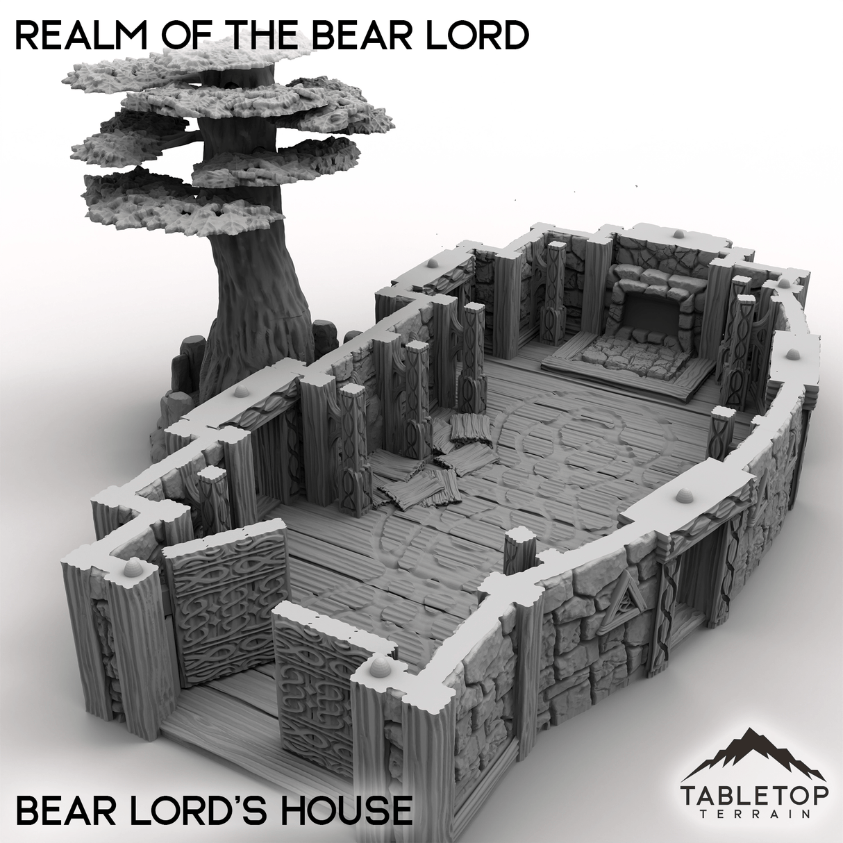 Tabletop Terrain Terrain Realm of the Bear Lord