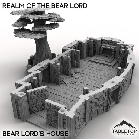 Tabletop Terrain Terrain Realm of the Bear Lord
