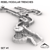 Tabletop Terrain Terrain Rebel Modular Trenches