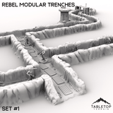 Tabletop Terrain Terrain Rebel Modular Trenches