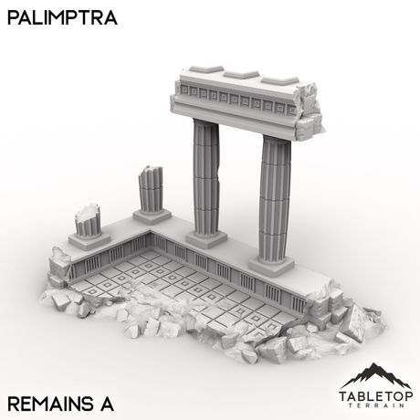Tabletop Terrain Terrain Remains A / 32mm Palimptra