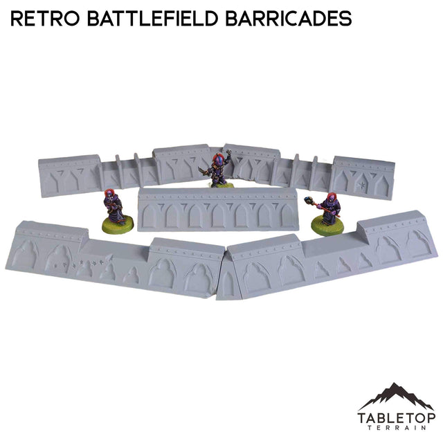 Tabletop Terrain Terrain Retro Battlefield Barricades