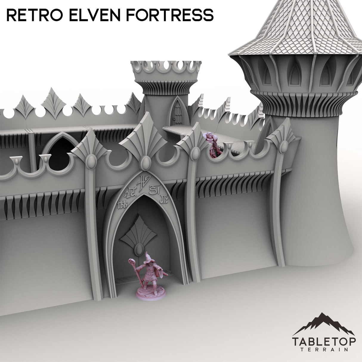 Tabletop Terrain Terrain Retro Elven Fortress