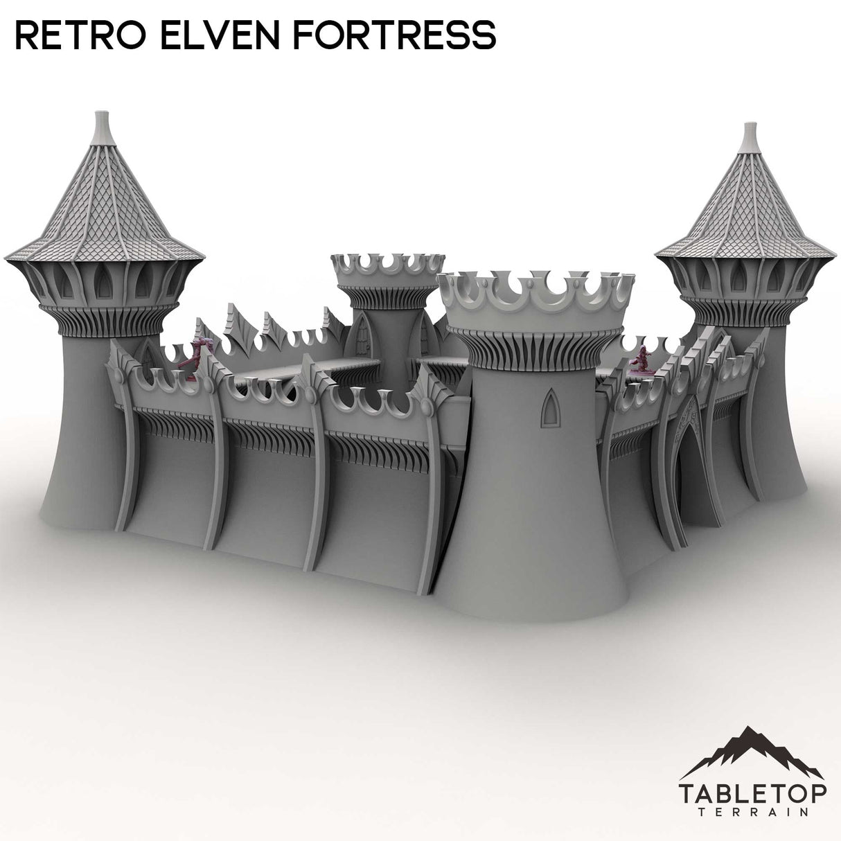 Tabletop Terrain Terrain Retro Elven Fortress