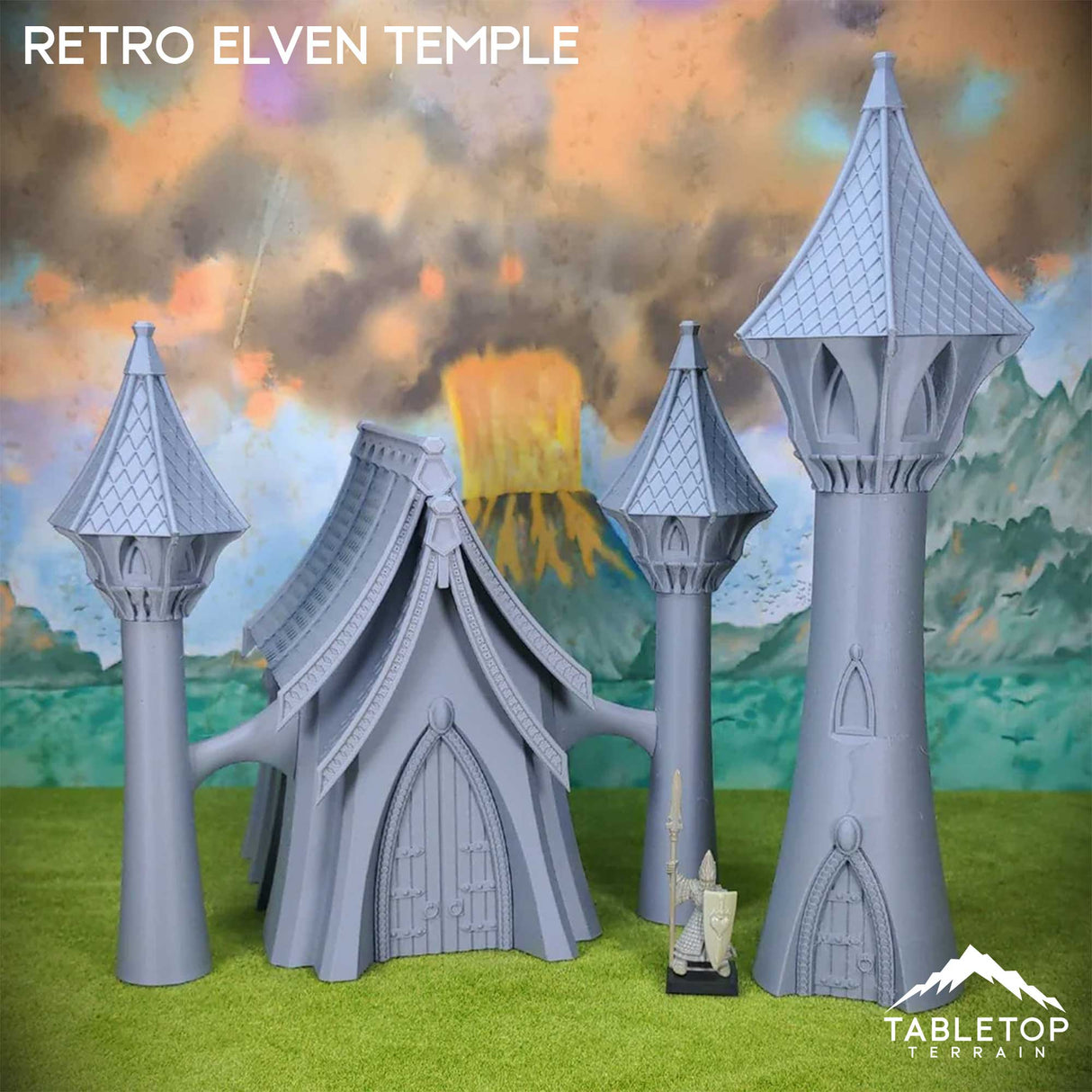 Tabletop Terrain Terrain Retro Elven Temple