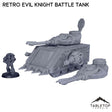 Tabletop Terrain Terrain Retro Evil Knight Battle Tank