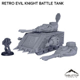 Tabletop Terrain Terrain Retro Evil Knight Battle Tank