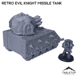 Tabletop Terrain Terrain Retro Evil Knight Missile Tank