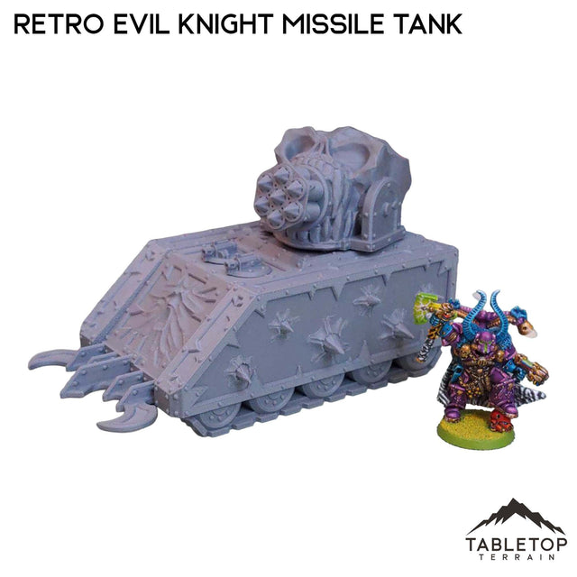 Tabletop Terrain Terrain Retro Evil Knight Missile Tank