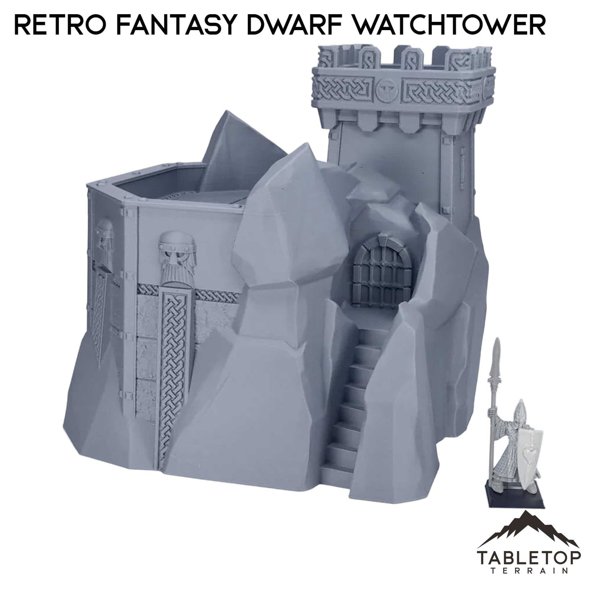 Tabletop Terrain Terrain Retro Fantasy Dwarf Watchtower