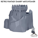 Tabletop Terrain Terrain Retro Fantasy Dwarf Watchtower