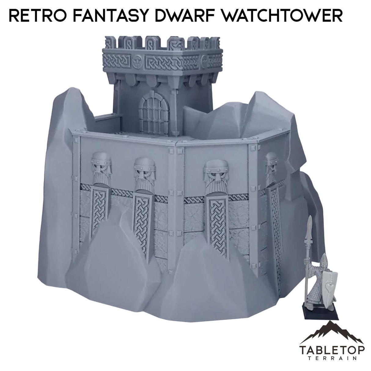 Tabletop Terrain Terrain Retro Fantasy Dwarf Watchtower