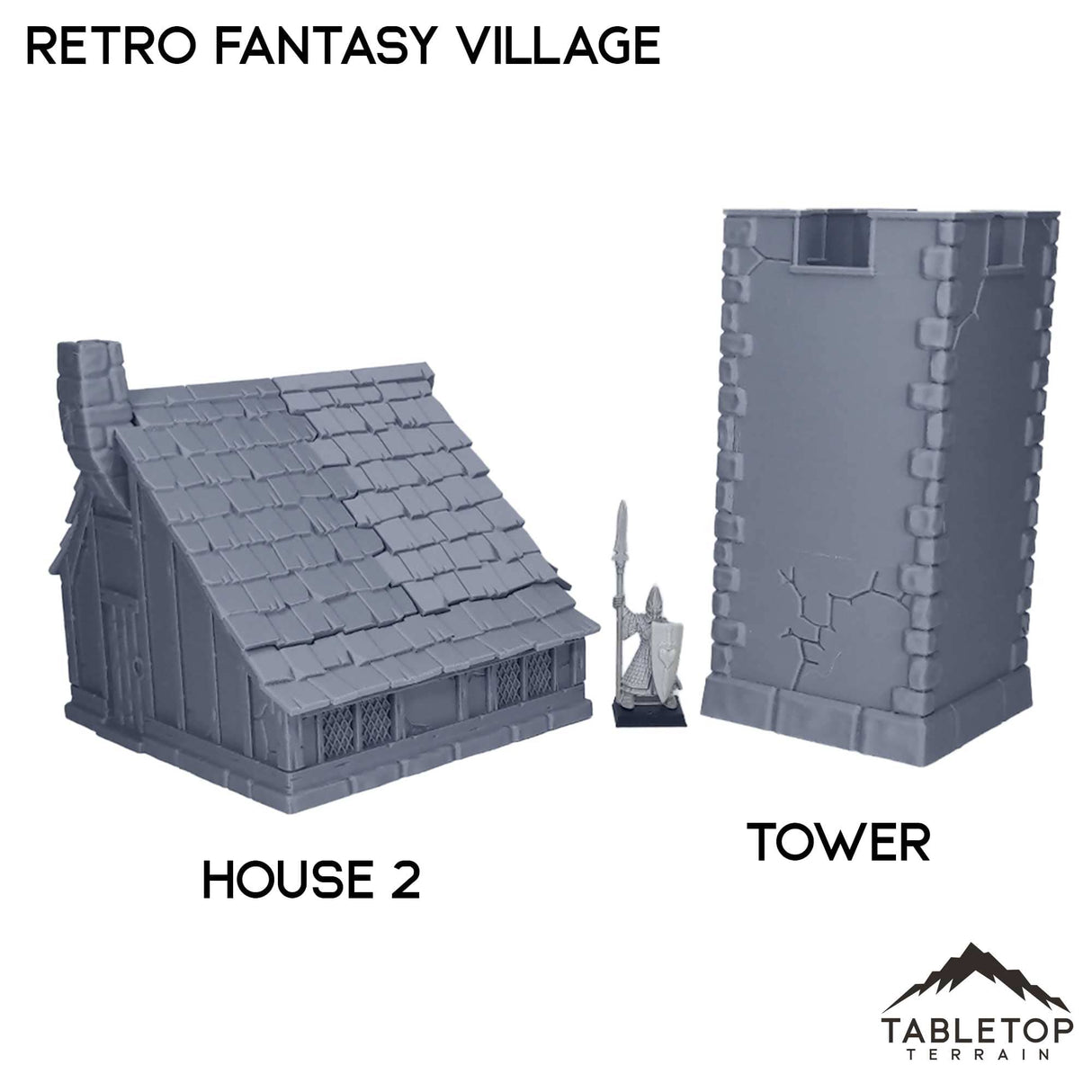 Tabletop Terrain Terrain Retro Fantasy Village