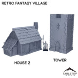 Tabletop Terrain Terrain Retro Fantasy Village