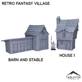 Tabletop Terrain Terrain Retro Fantasy Village