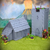 Tabletop Terrain Terrain Retro Fantasy Village