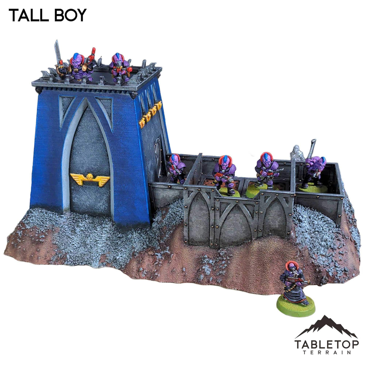 Tabletop Terrain Terrain Retro Fortified Bunkers