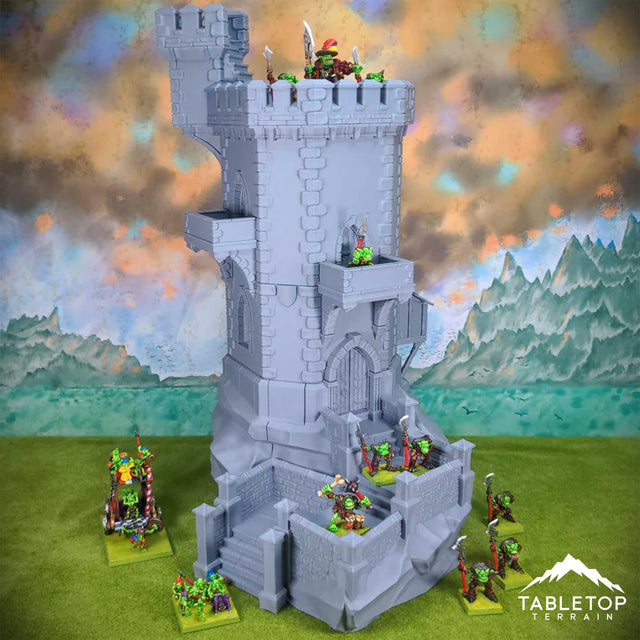 Tabletop Terrain Terrain Retro Fortified Tower