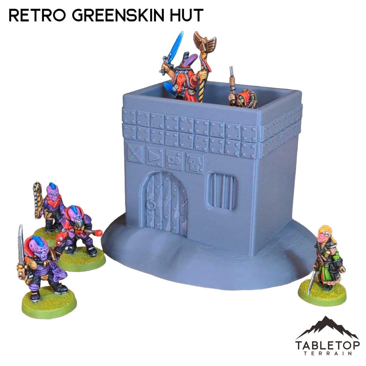 Tabletop Terrain Terrain Retro Greenskin Hut