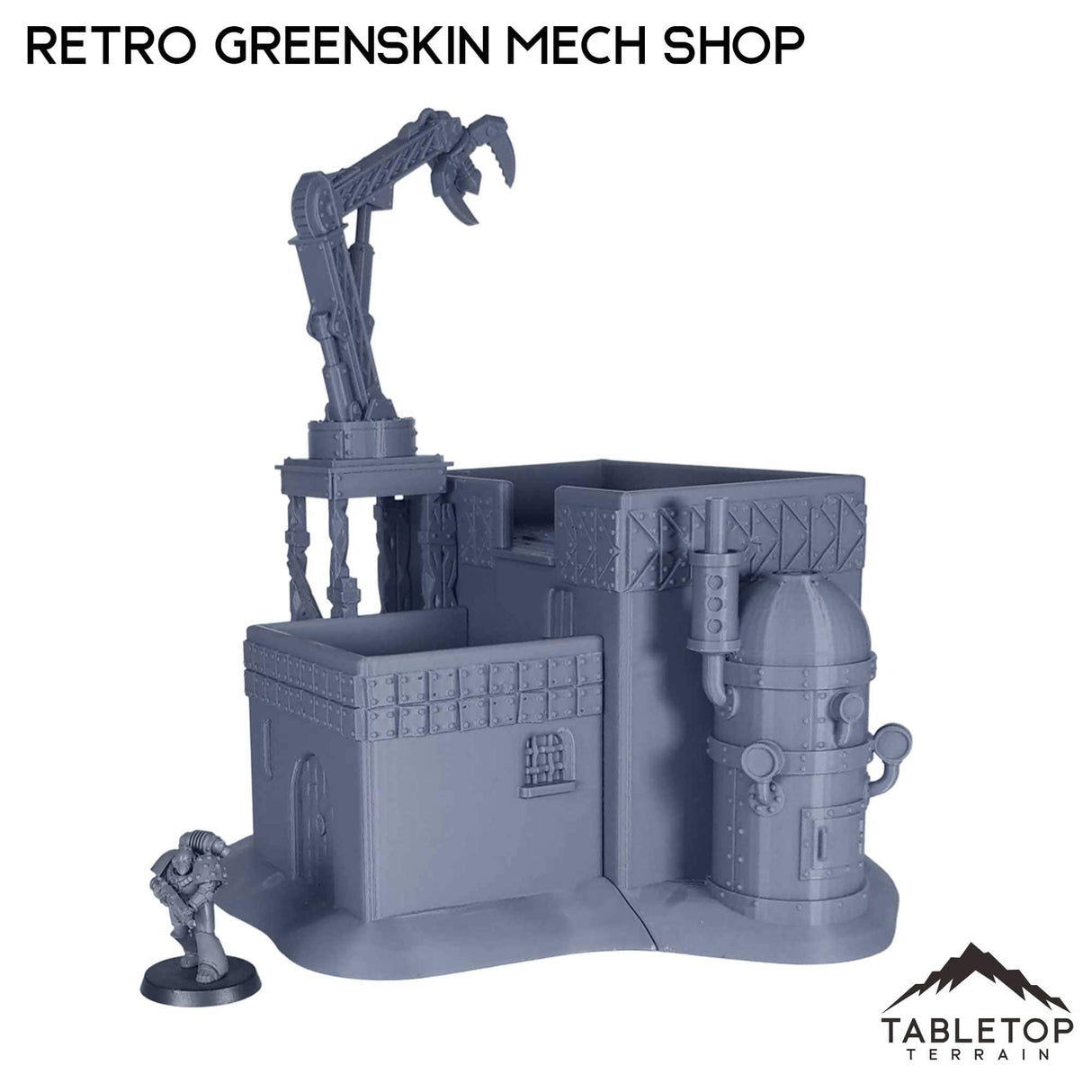 Tabletop Terrain Terrain Retro Greenskin Mech Shop