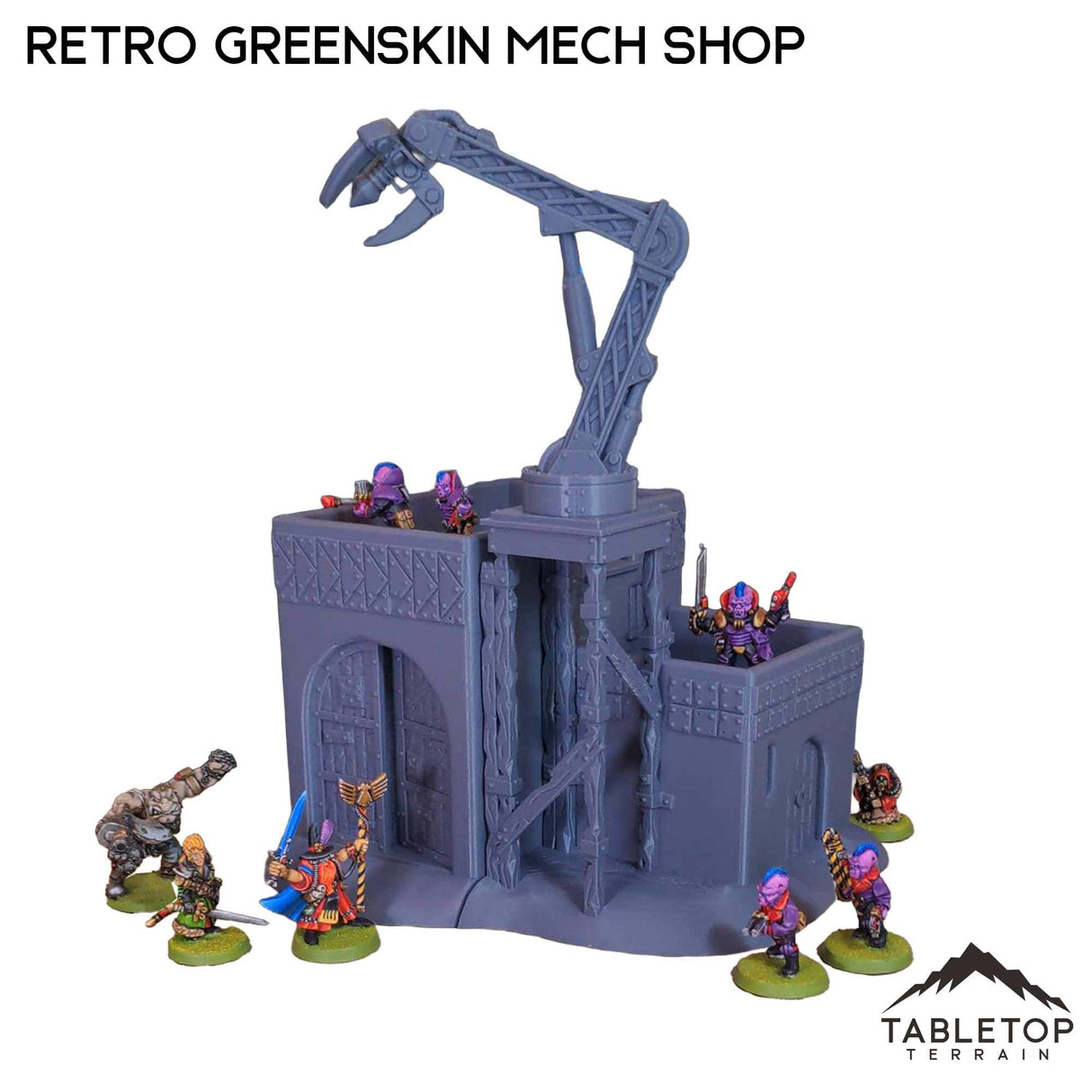 Tabletop Terrain Terrain Retro Greenskin Mech Shop