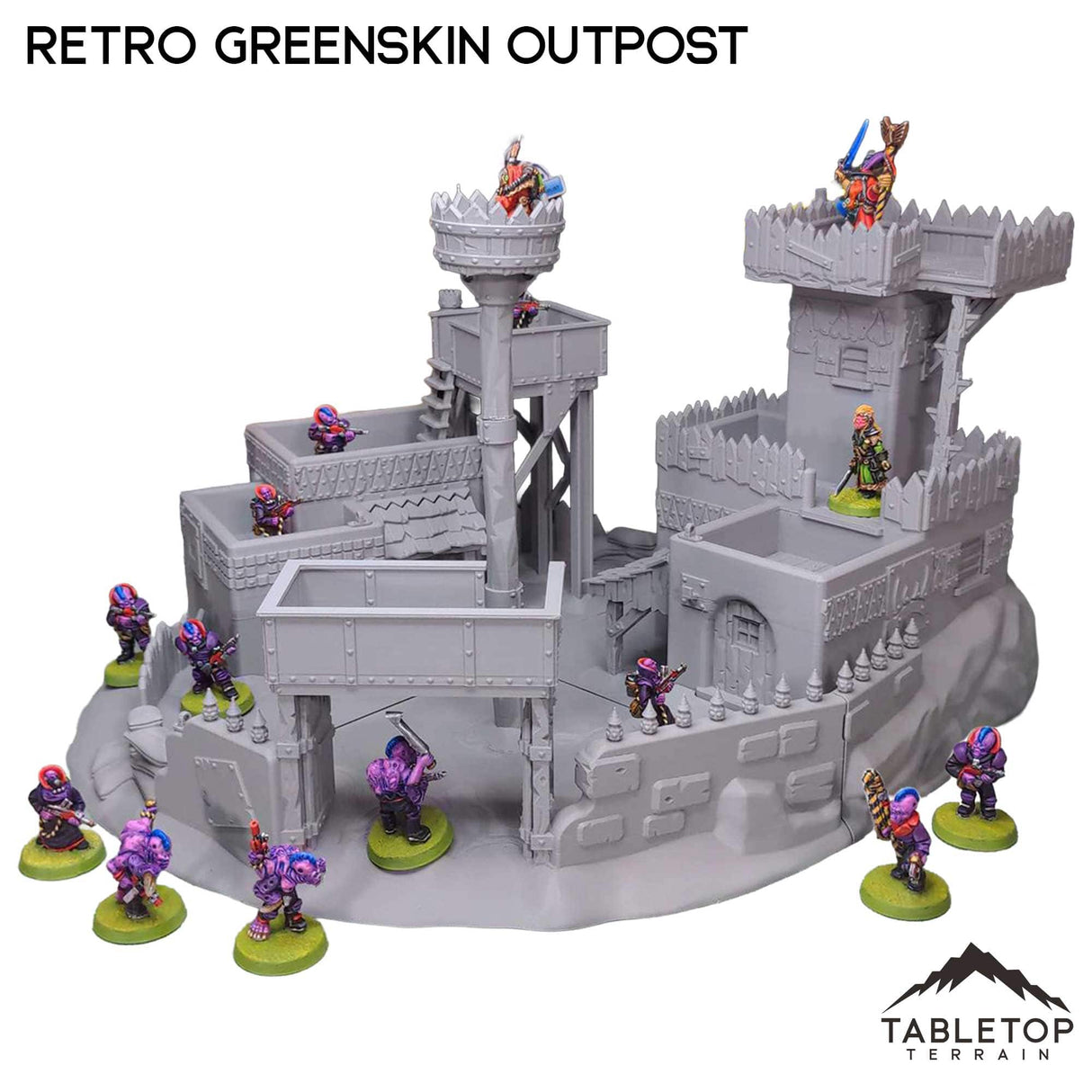 Tabletop Terrain Terrain Retro Greenskin Outpost
