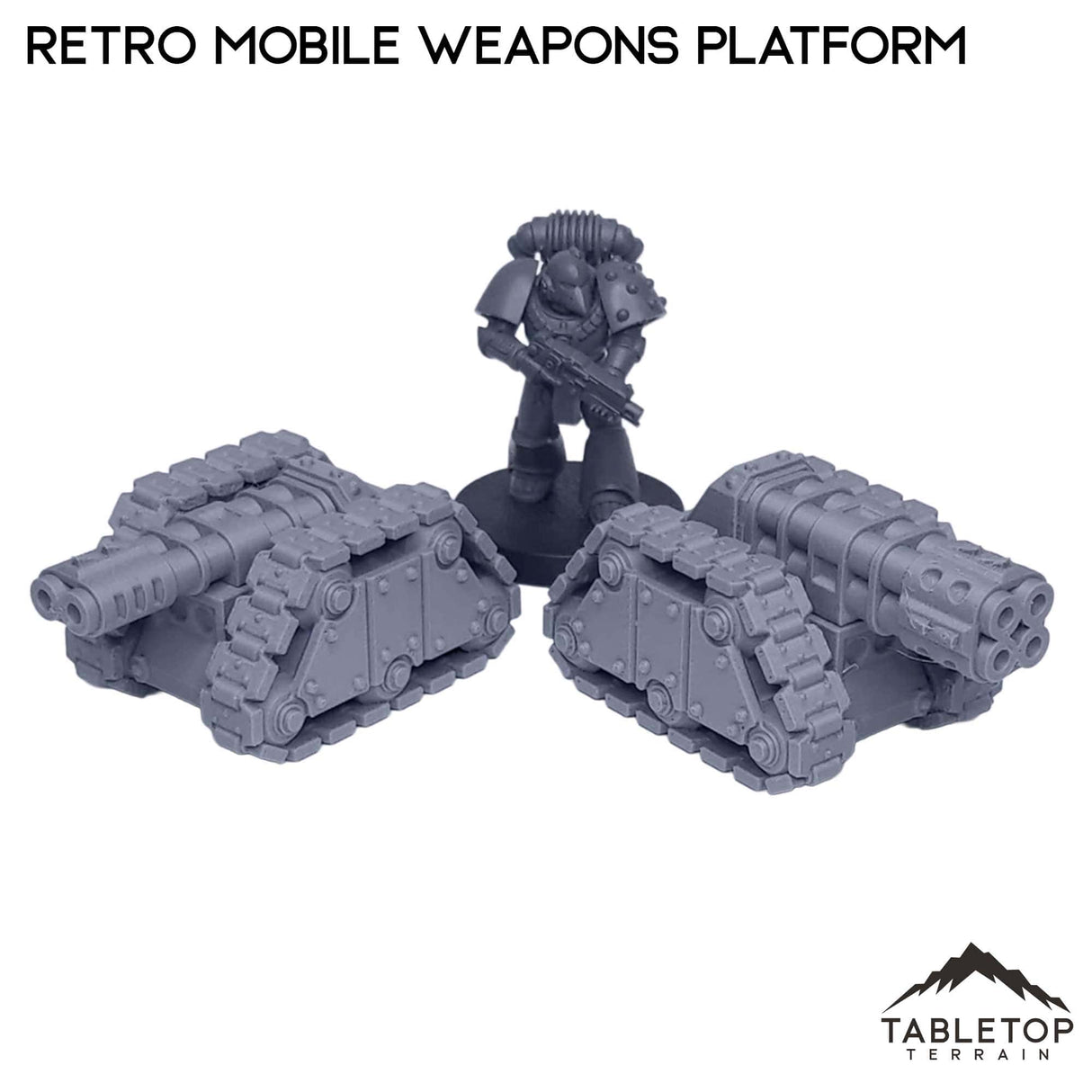 Tabletop Terrain Terrain Retro Mobile Weapons Platform