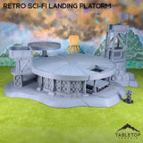 Tabletop Terrain Terrain Retro SciFi Landing Pad