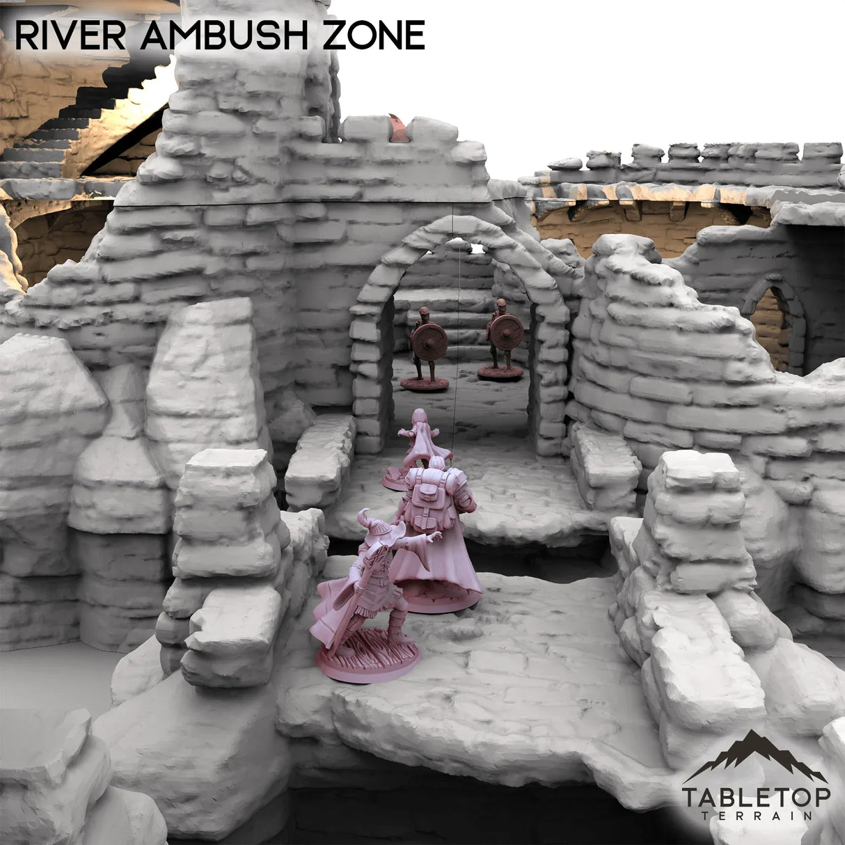 Tabletop Terrain Terrain River Ambush Zone