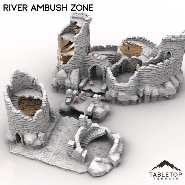 Tabletop Terrain Terrain River Ambush Zone
